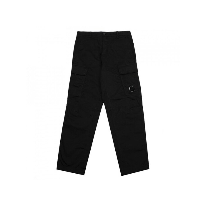 CP컴퍼니 스트레치 Sateen 루즈 카고 팬츠 새틴 18CMPA166A 005694G 999 - CP company