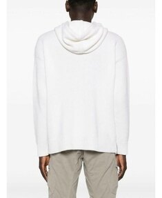 CP컴퍼니 Lambswool Grs 박시 후드 니트 램스울 17CMKN145A 110149A 103 썸네일 1
