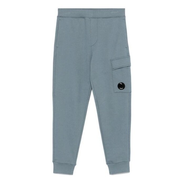 CP컴퍼니 Diagonal Raised 플리스 Lens 스?팬츠 다이 18CMSP017A 005086W 872 - CP company