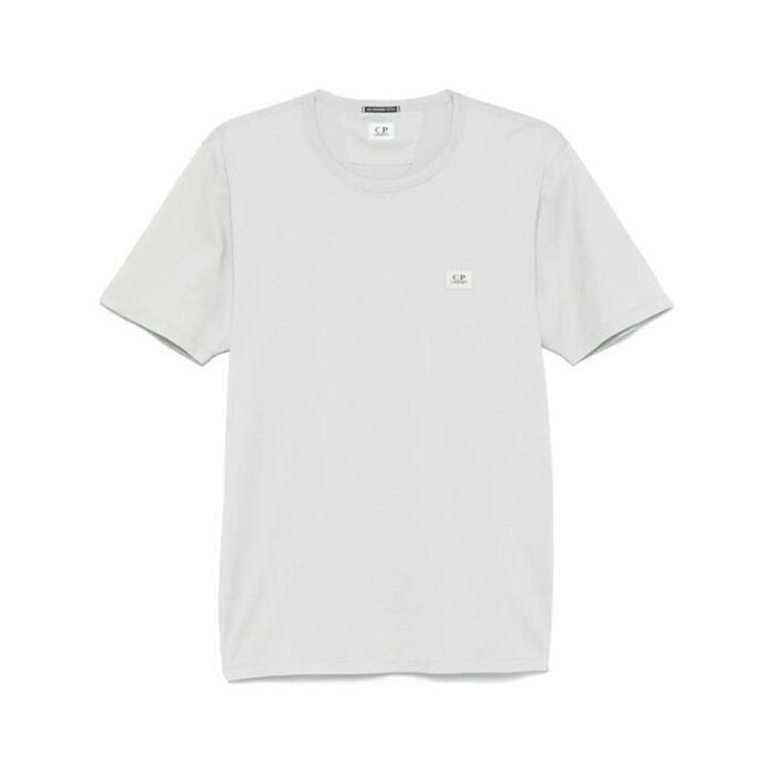 CP컴퍼니 702 머서라이즈 저지 로고 패치 티셔츠 18CMTS087A 006374G 800 - CP company
