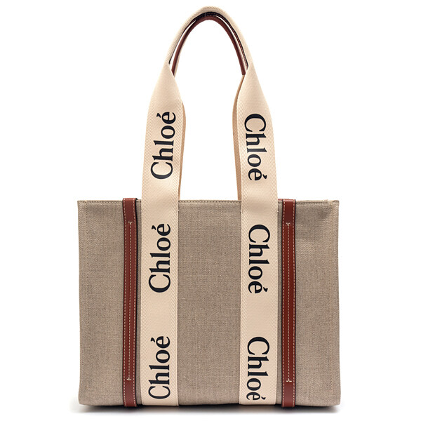 라프리마 [CHLOE] 끌로에 우디 미디엄 토트백 CHC22AS383I26-90U - Chloe