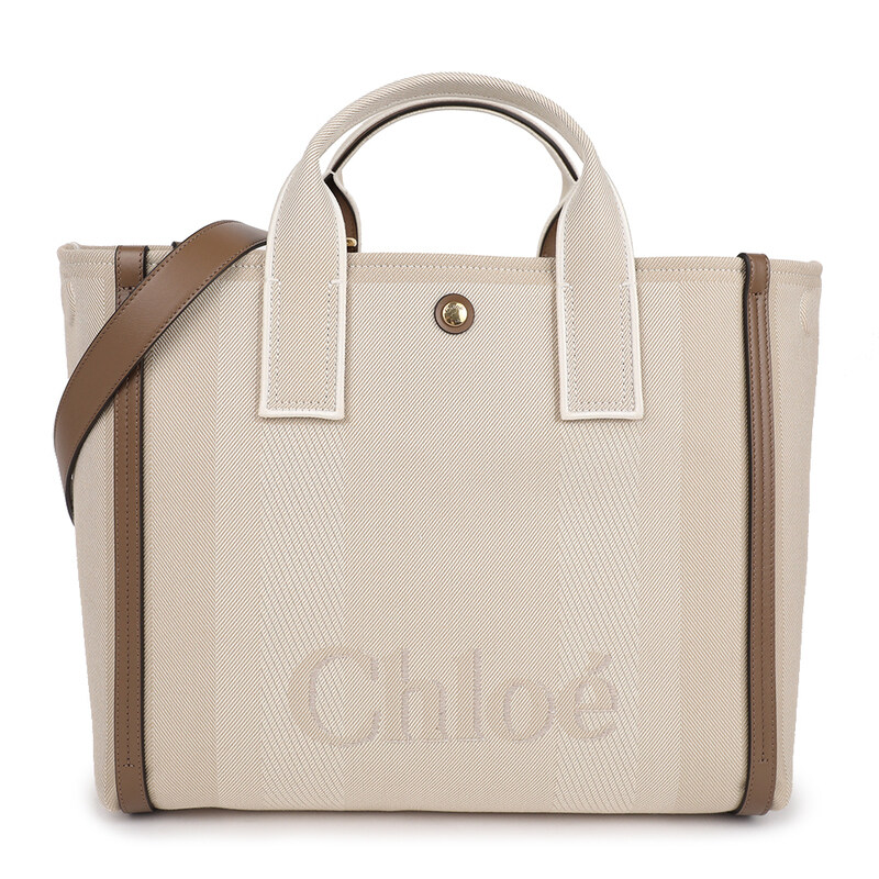 끌로에 캐리 캔버스 토트백 CHC25SS910O65-23N - Chloe