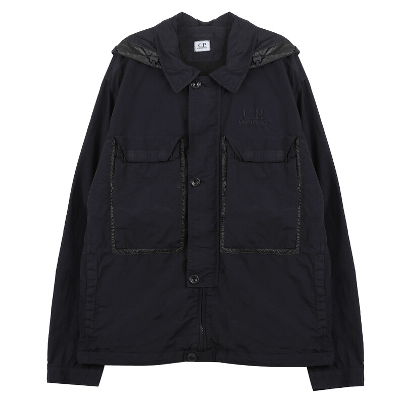 C.P컴퍼니 로소블루 고글 오버셔츠 18CMOS090A-005991G-888 - CP company