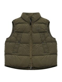 C.P컴퍼니 크롬 알 렌즈 로고 자수 패딩 조끼 19CMVE149A-005904G-683 썸네일 2