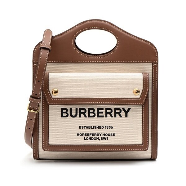 라프리마 [BURBERRY] 버버리 미니 투톤 포켓백 8039361 - Burberry