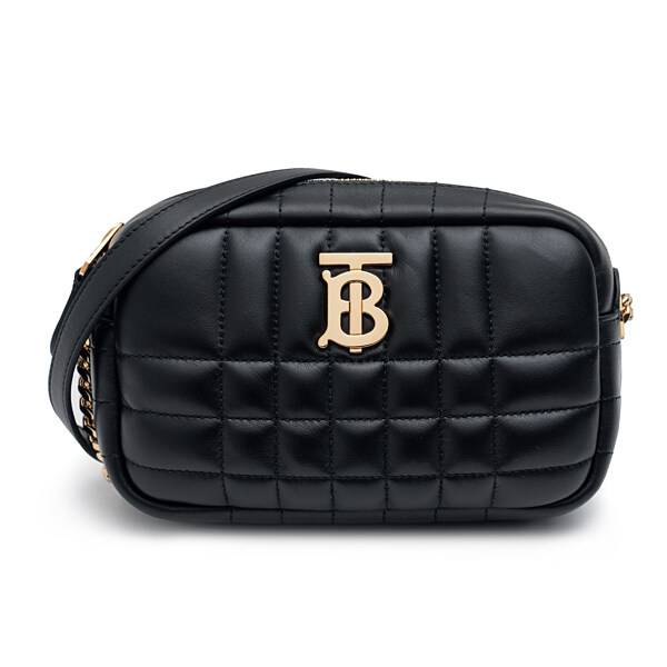 버버리 퀼팅 레더 미니 롤라 숄더백 8060836 - Burberry