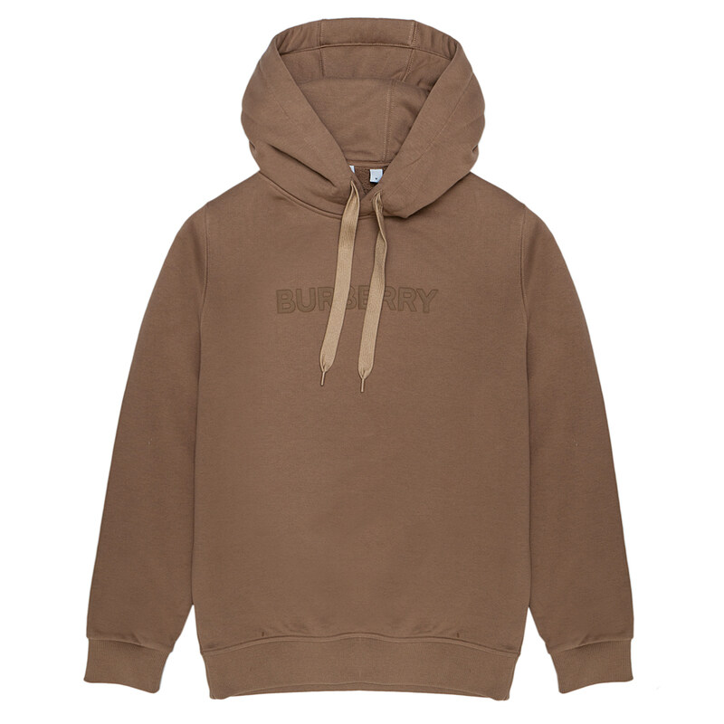 버버리 로고 프린트 코튼 후디 8055317 - Burberry