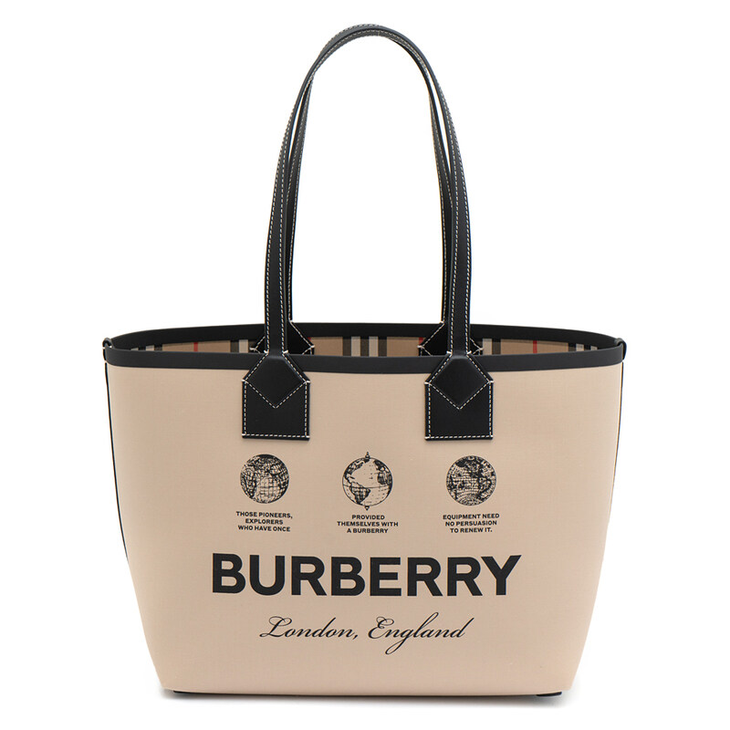 버버리 스몰 런던 토트 백 8063120 - Burberry