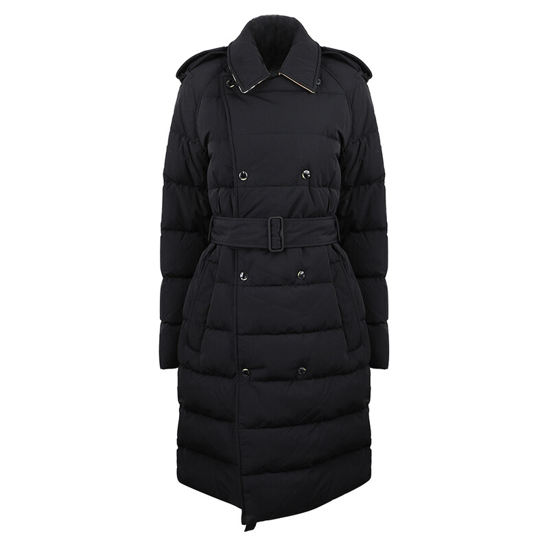버버리 미드 렝스 퍼퍼 벨티드 롱 패딩 8097869 - Burberry