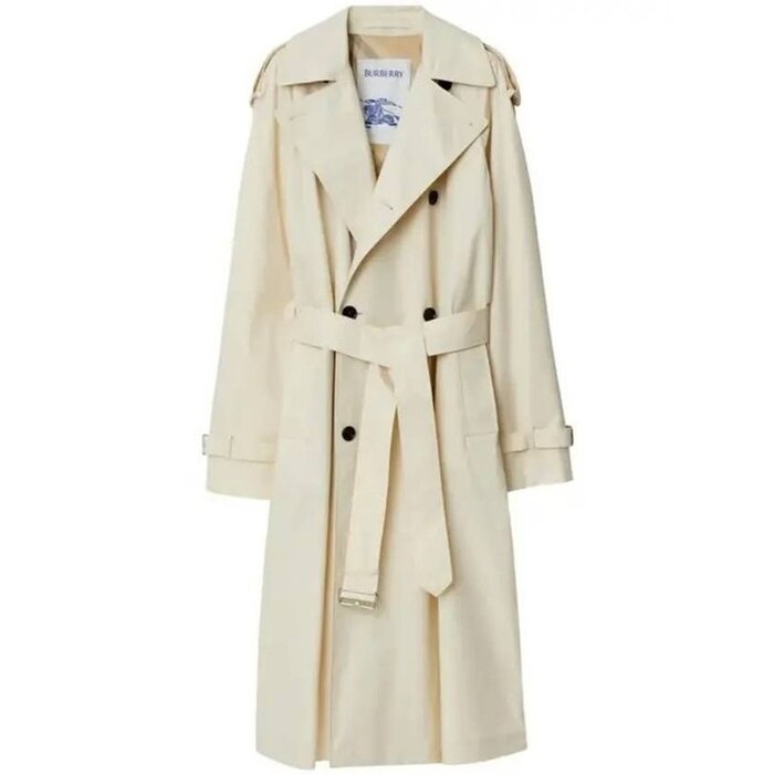 버버리 롱 Gabbardine 트렌치코트 코트 개버딘 8080863 - Burberry