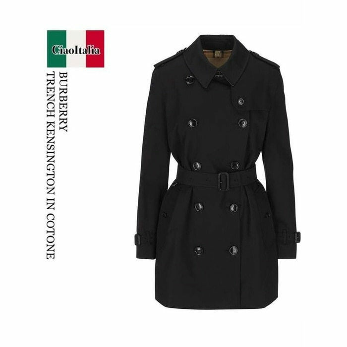 버버리 숏 Kensington 헤리티지 트렌치코트 코트 쇼트 켄징턴 8079415 - Burberry