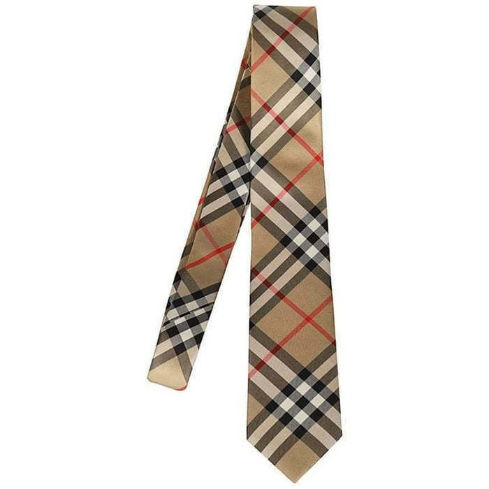 버버리 모던 컷 빈티지 체크 실크 타이 모던컷 8011693 - Burberry