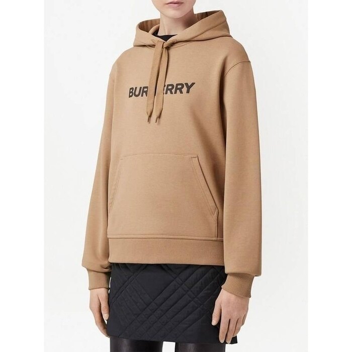 버버리 로고 코튼 후디 8060702 - Burberry