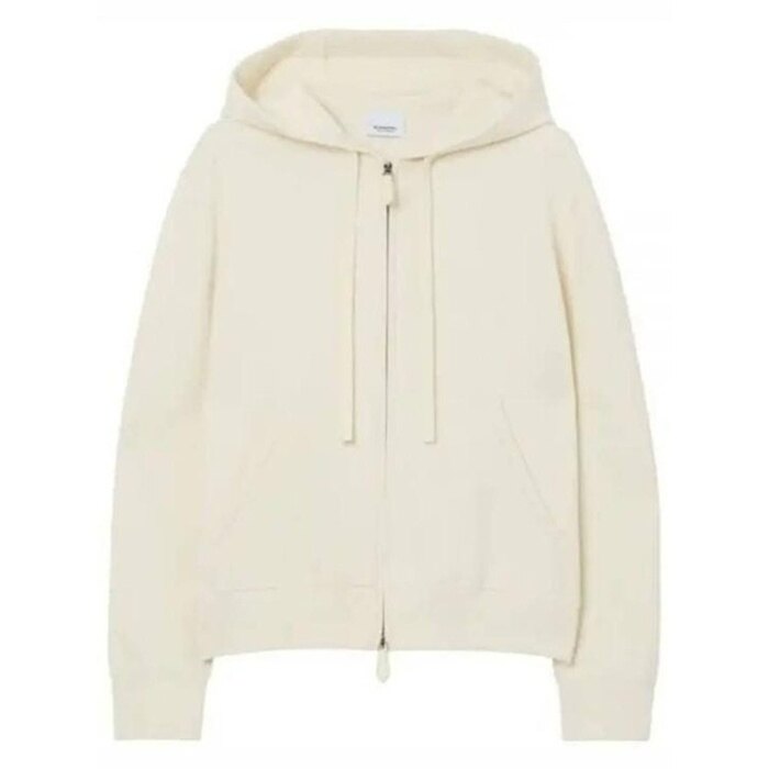 버버리 캐시미어 블렌드 집 후디 지퍼 8079359 - Burberry