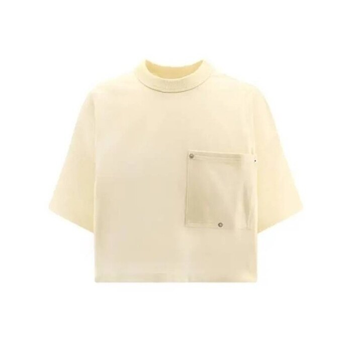 보테가베네타 헤비 재패니스 저지 반팔 티셔츠 777597 VKLZ0 7361 - Bottega Veneta