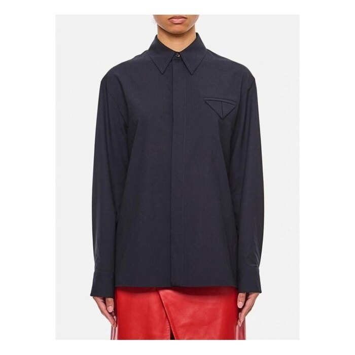 보테가베네타 파인 울 셔츠 707895 V4XP0 4246 - Bottega Veneta