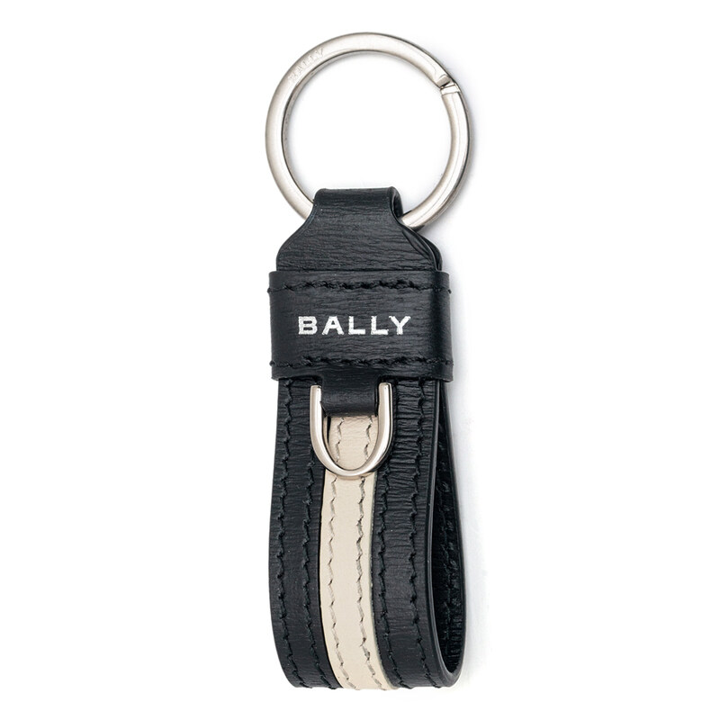 발리 BALLY 로고 키링 MLK00R-VT443-BK - Bally