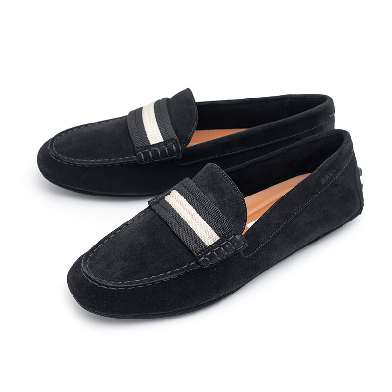 발리 남성 드라이빙 슈즈 MSD01L-SU009-BK - Bally