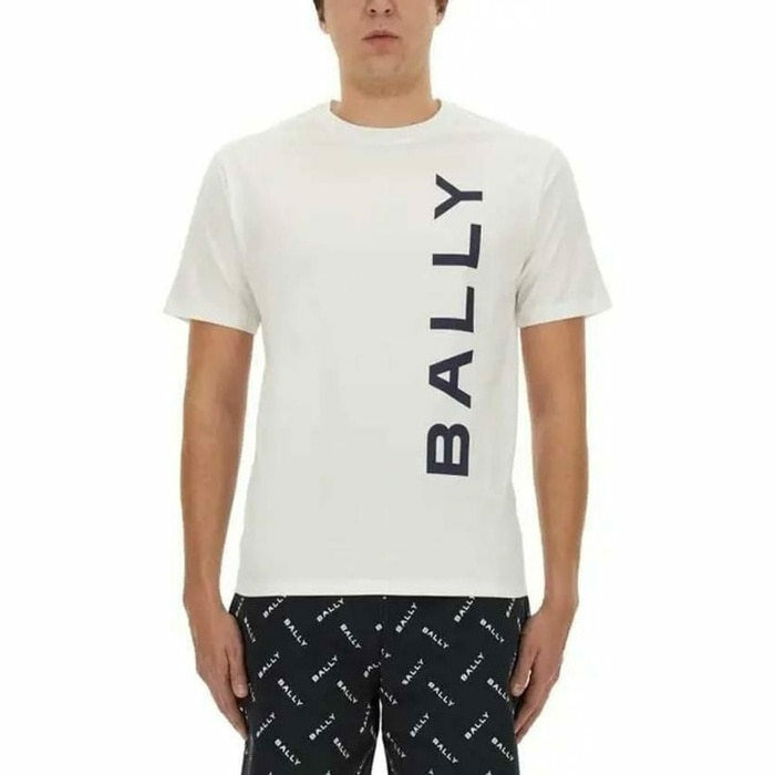 발리 로고 프린팅 반팔 티셔츠 MJE05CCO018 U001 - Bally