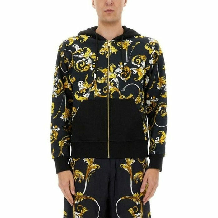 베르사체 Outline 바로코 집 후디 아웃라인 바르코 지 78GAI3Z1 FS189 G89 - Versace