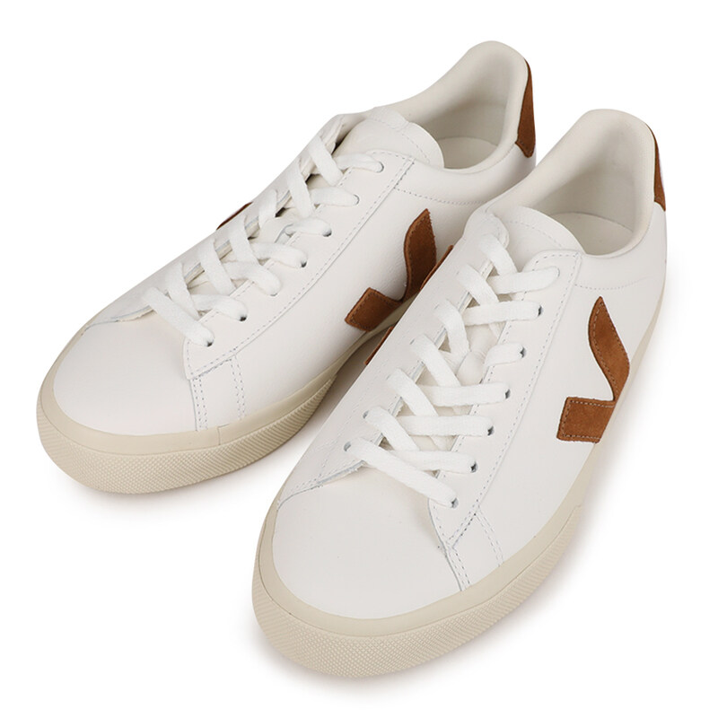 베자 캄포 레더 화이트 코냑 스니커즈 CP0521058B - Veja