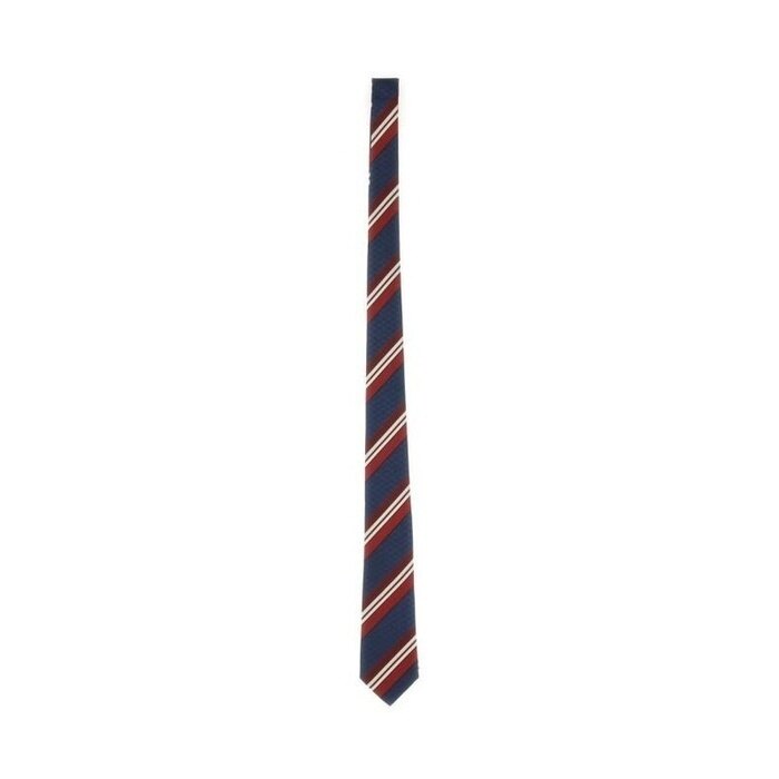 발렌티노 발렌티 스트라이프 실크 타이 6Y2EV194 RYG QRQ - Valentino Garavani