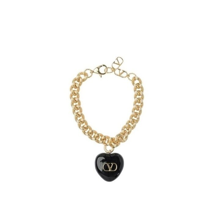 발렌티노 쿠에르 로얄 메탈 에나멜 브레이슬릿 7W2J0AD4 MJP 0RN - Valentino Garavani