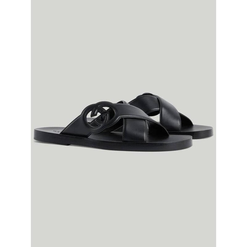 구찌 인터로킹 G 슬라이드 샌들 738471 US000 1000 - Gucci