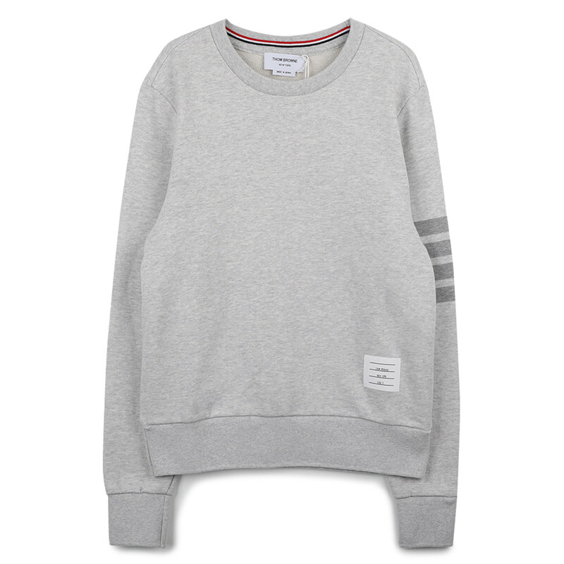 톰브라운 클래식 루프백 토널 4-바 맨투맨 MJT248P06910-065 - Thom Browne