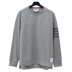 라프리마 [THOM BROWNE] 톰브라운 남성 저리리 맨투맨 티셔츠 MJS117A06769-055 썸네일 1