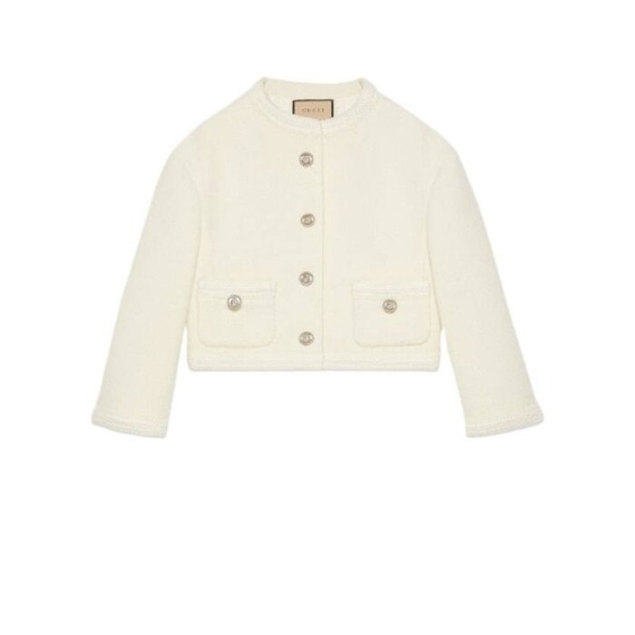 구찌 울 블렌딩 트위드 자켓 759551 ZAOMU 9791 - Gucci