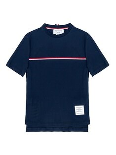 라프리마 톰브라운 하이 트위스트 립 스트라이프 티셔츠 FJS143AJ0066-415 썸네일 2