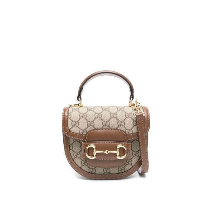 구찌 홀스빗 1955 미니 탑 핸들백 781387 92TCG 8563 - Gucci
