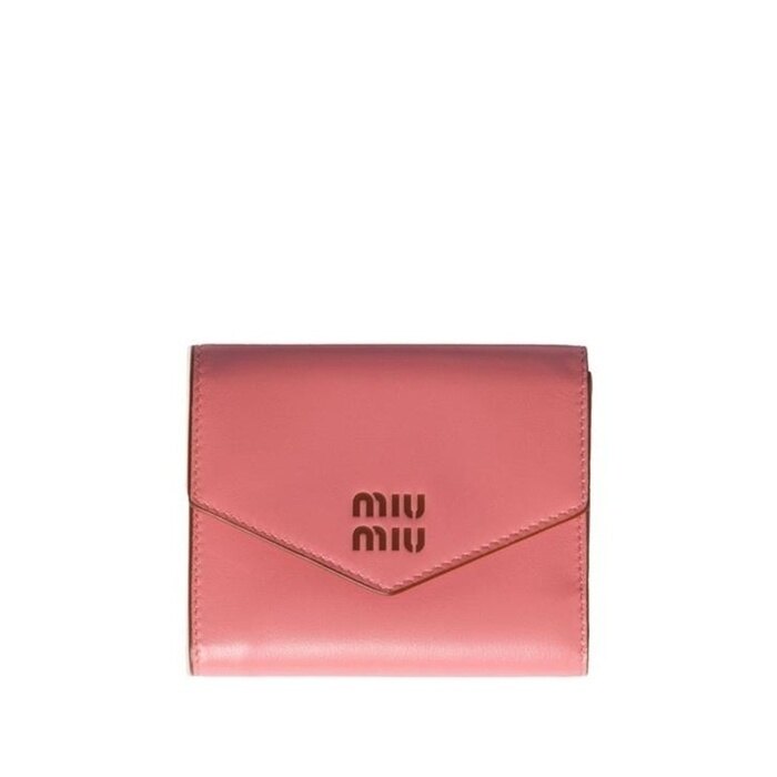 미우미우 스몰 가죽 지갑 5MH040 2CV6 F04AN - Miu Miu