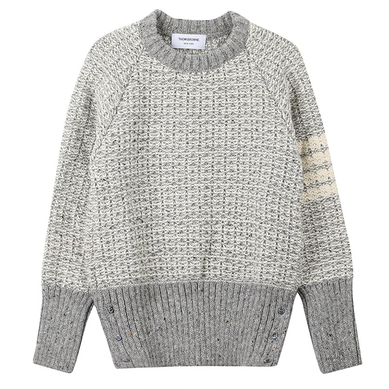 톰브라운 크루넥 스티치 슬리브 스웨터 FKA449AY1506-055 - Thom Browne
