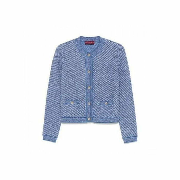 구찌 파인 코튼 크루넥 가디건 818643 XKENR 4179 - Gucci