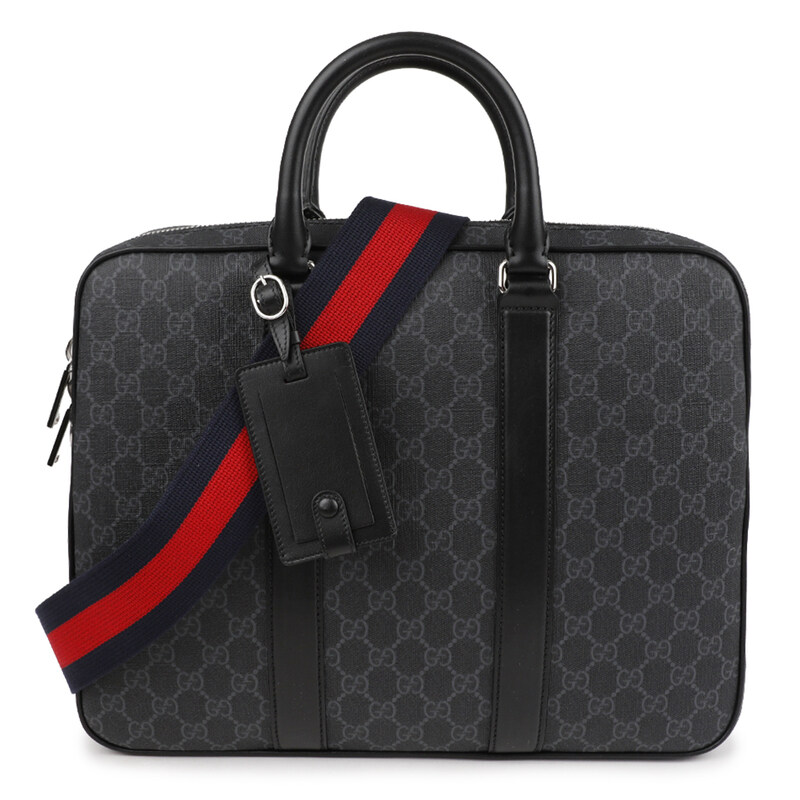 구찌 GG 블랙 미디엄 브리프케이스 792077-FADJA-1042 - Gucci