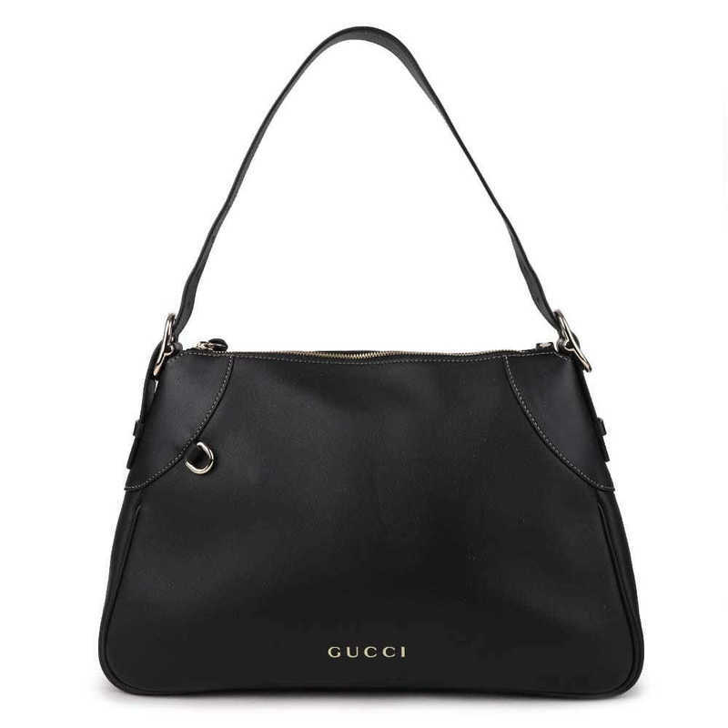 구찌 GG 엠블럼 라지 블랙 숄더백 815217-AAEC2-1000 - Gucci