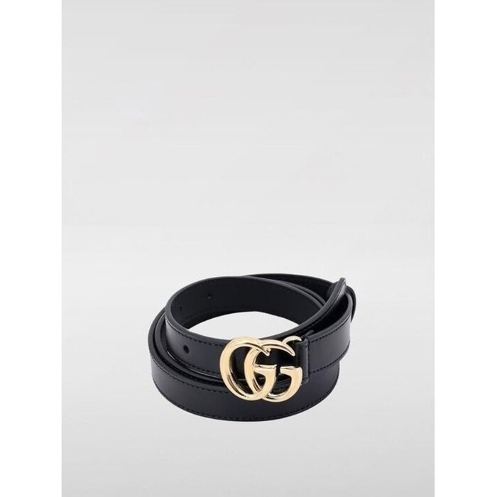 구찌 GG 마몽 씬 벨트 409417 0AAA5 1000 - Gucci