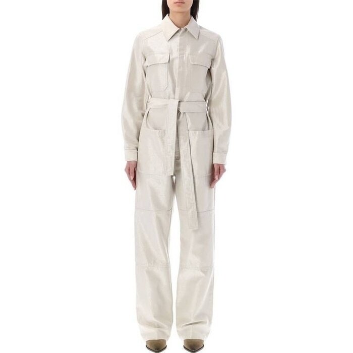골든구스 골든 화이트 데님 점프수트 GWP01191 P001039 10190 - Golden Goose