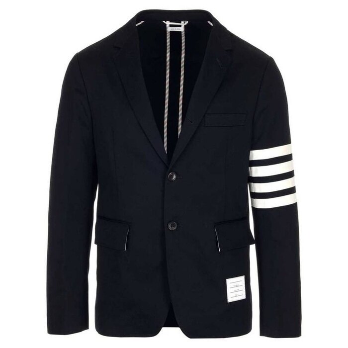 톰브라운 코튼 트윌 4바 언컨스트럭티드 클래식 스 MJU490A 03788 415 - Thom Browne