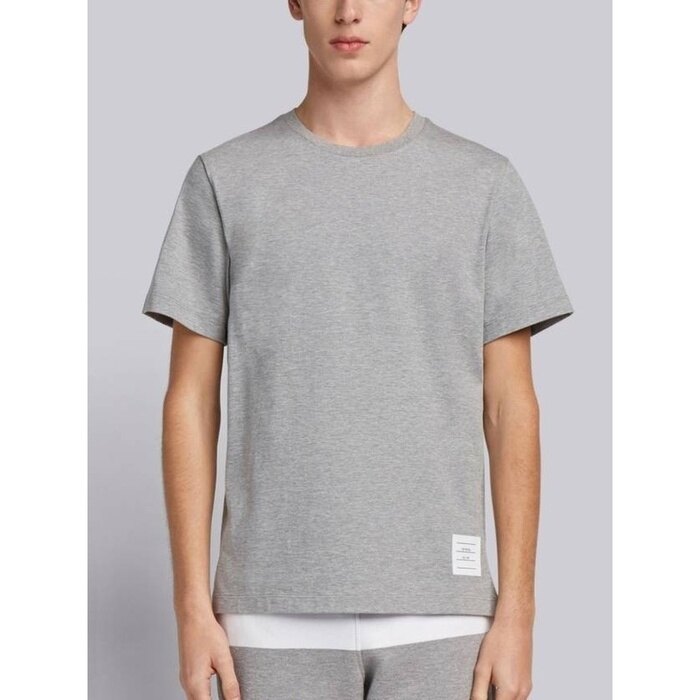 톰브라운 저지 릴렉스드 사이드 슬릿 티셔츠 MJS067A 00042 055 - Thom Browne