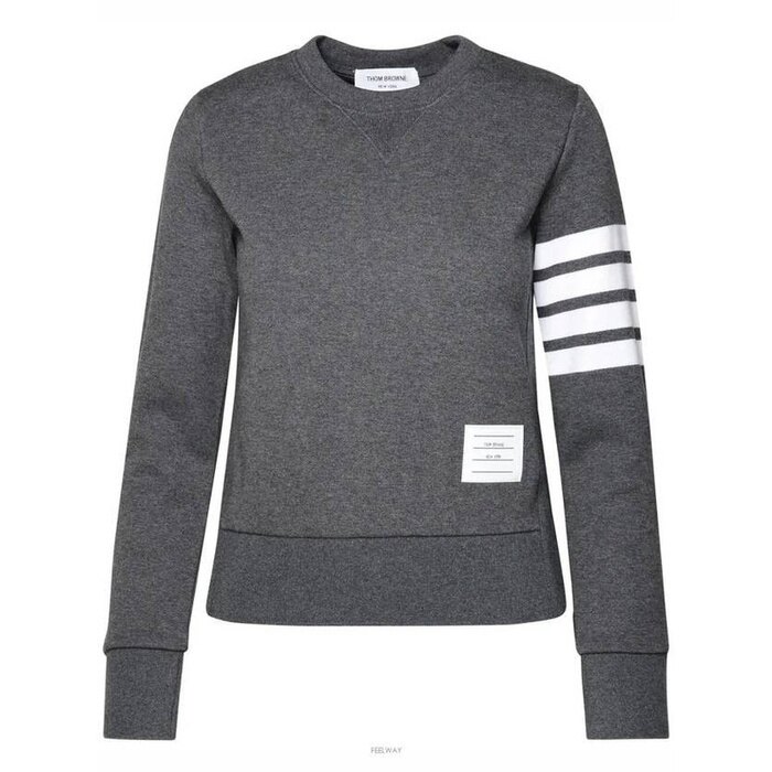 톰브라운 클래식 루프백 4바 스웨트셔츠 FJT002A 00535 025 - Thom Browne