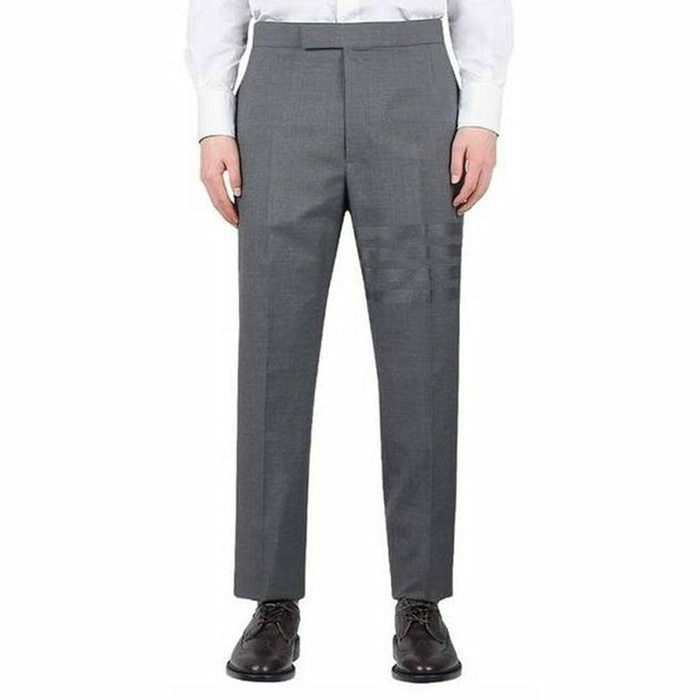 톰브라운 플레인 위브 4바 울 트라우저 MTC001A 06146 025 - Thom Browne