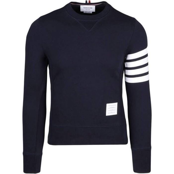 톰브라운 클래식 루프백 4바 스웨트셔츠 MJT021H 00535 461 - Thom Browne