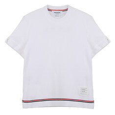 톰브라운 여성 티셔츠 FJS193AJ0185-100 썸네일 1