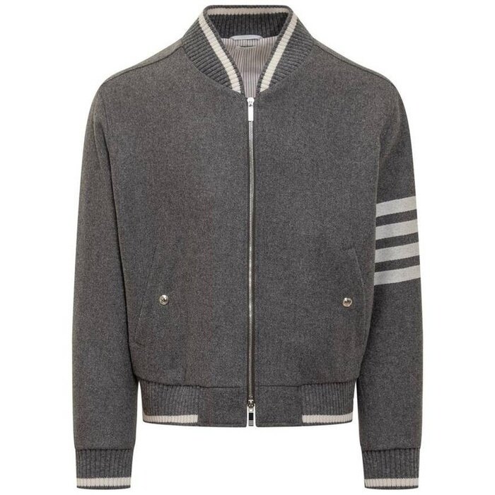 톰브라운 멜튼 4 바 블루종 재킷 MJO030A F0522 035 - Thom Browne