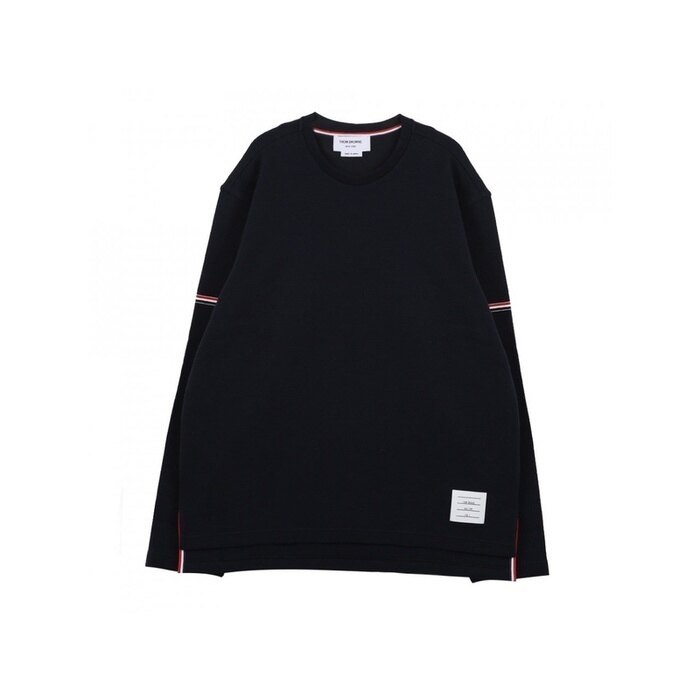 톰브라운 코튼 럭비 롱 슬리브 티셔츠 MJS281A J0199 415 - Thom Browne