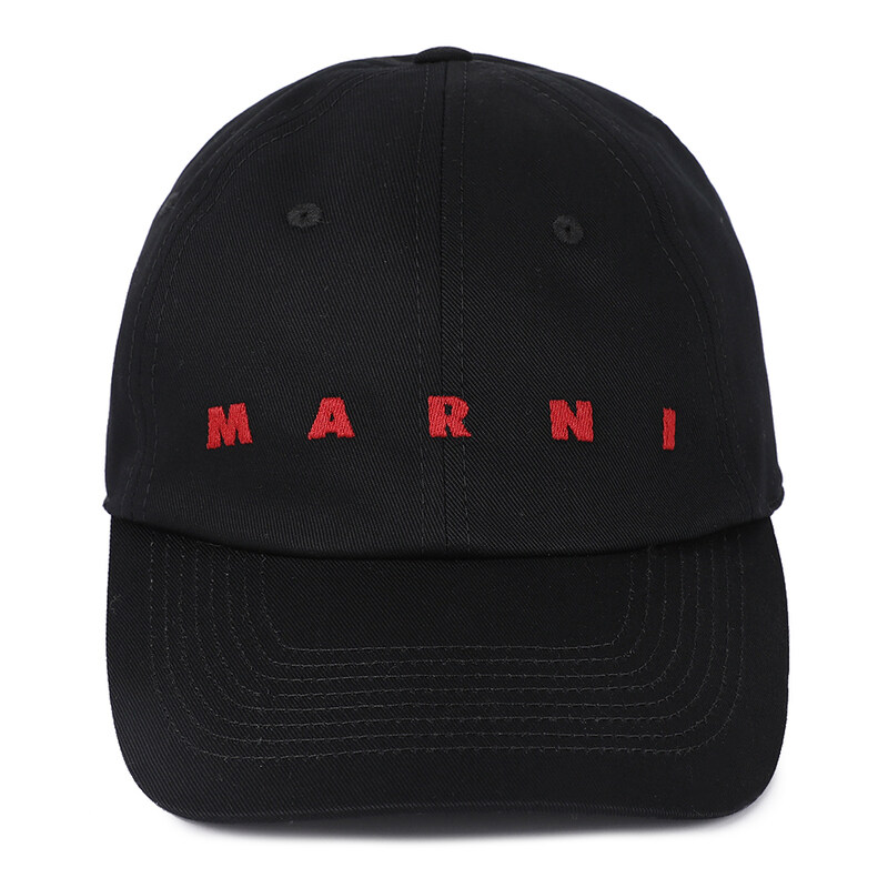 마르니 로고 자수 베이스볼 캡 CLZC0108S0-UTC311-00N99 - Marni