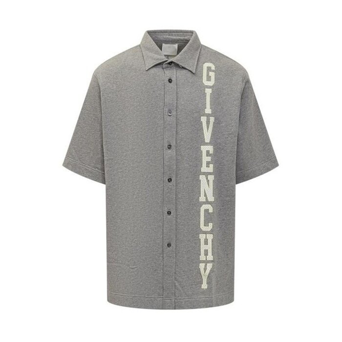 지방시 GIVENCHY College 멜턴 셔츠 BM611J1YGT 055 - Givenchy